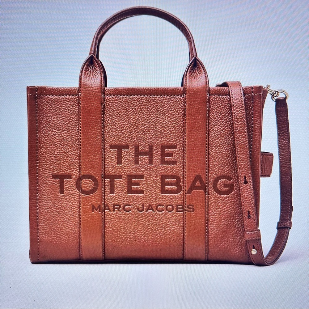 Marc Jacobs The Tote Leather New with Tags and Dust Bag